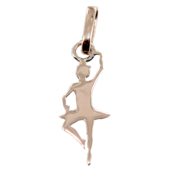 Pendentif Or 18 K Rose Danseuse 