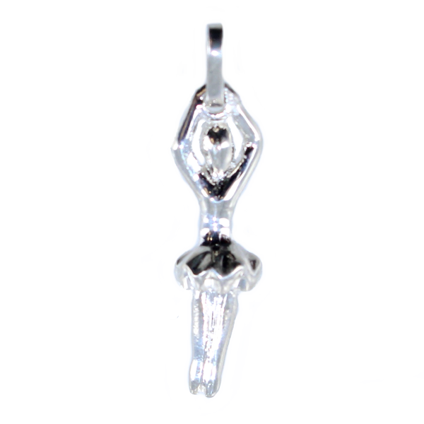 Pendentif Argent Danseuse Ballerine 