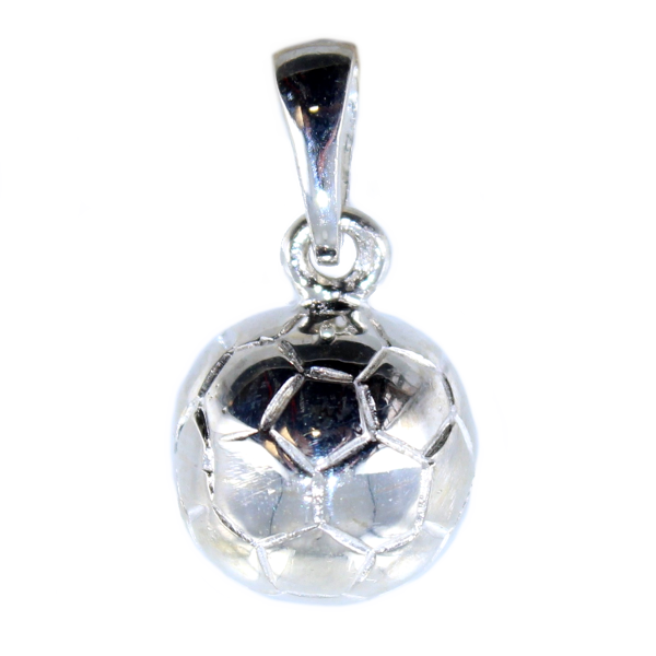 Pendentif Argent Ballon de handball 