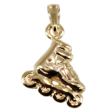 Pendentif Or Jaune Roller 