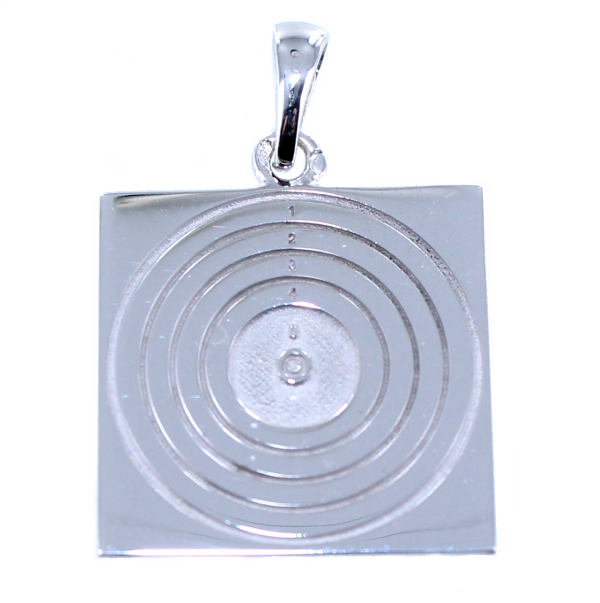 Pendentif Argent Cible 