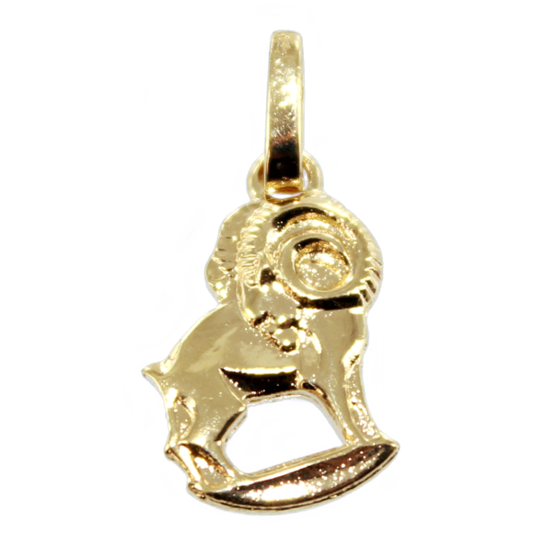 Pendentif Or Jaune Bélier 