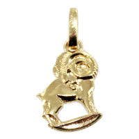 Pendentif Or Jaune Bélier 