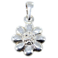 Pendentif Argent Marguerite 