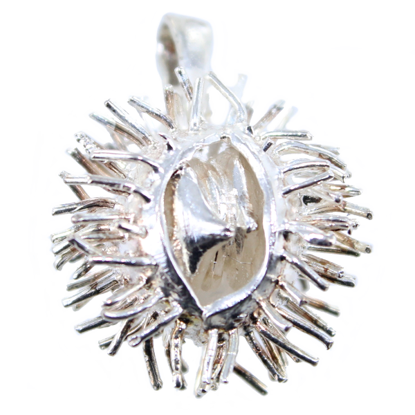 Pendentif Argent Châtaigne 