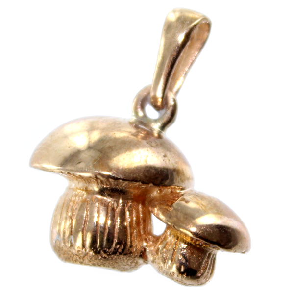 Pendentif Bronze Champignons 