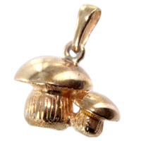 Pendentif Bronze Champignons 