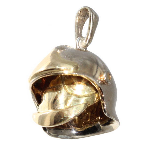 Pendentif&nbsp;Casque de pompier - Taille 2 - Image&nbsp;2 