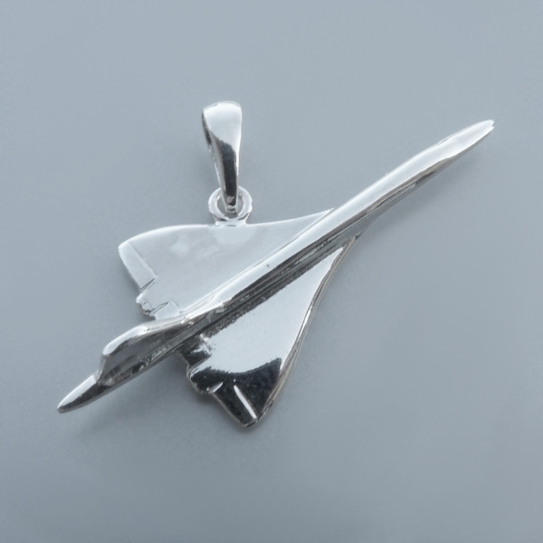 Pendentif&nbsp;Avion Concorde - Taille 2 - Image&nbsp;3 