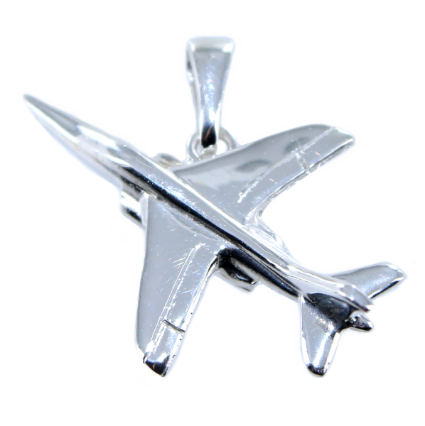 Pendentif Argent Avion à réaction 