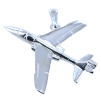 Pendentif Argent Avion Alphajet 