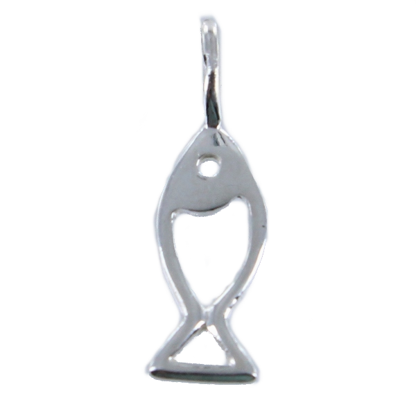 Pendentif Argent Poisson - Taille 1 