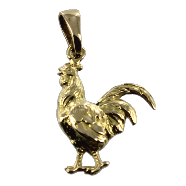 Collier et pendentif en forme de coq portugais – Luisa Paixao