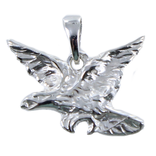 Pendentif Argent Aigle - Taille 1 