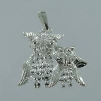 Pendentif&nbsp;Chouettes mère et petit - Image&nbsp;2 