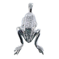 Pendentif Argent Grenouille - Taille 2 