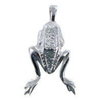 Pendentif Argent Grenouille - Taille 2 