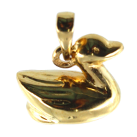 Pendentif Or Jaune Canard 