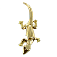 Pendentif Or Jaune Lézard articulé 