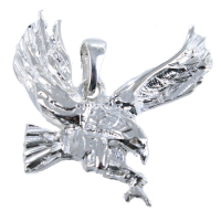 Pendentif Argent Aigle - Taille 2 