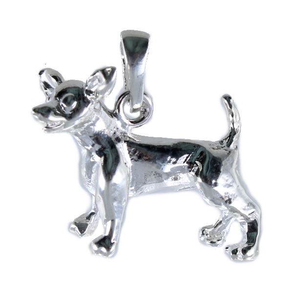 Pendentif Argent Chihuahua 