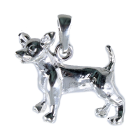 Pendentif Argent Chihuahua 