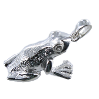 Pendentif Argent Grenouille - Taille 3 