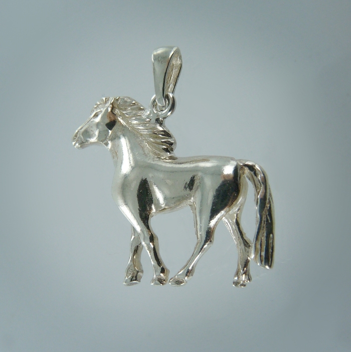 Pendentif&nbsp;Cheval au pas - Image&nbsp;2 