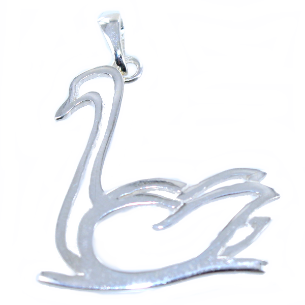 Pendentif Argent Cygne 