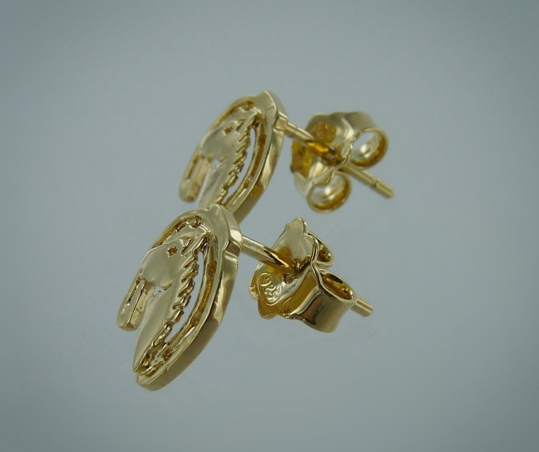 Boucles d\'oreilles Fer et tête - Image 3 