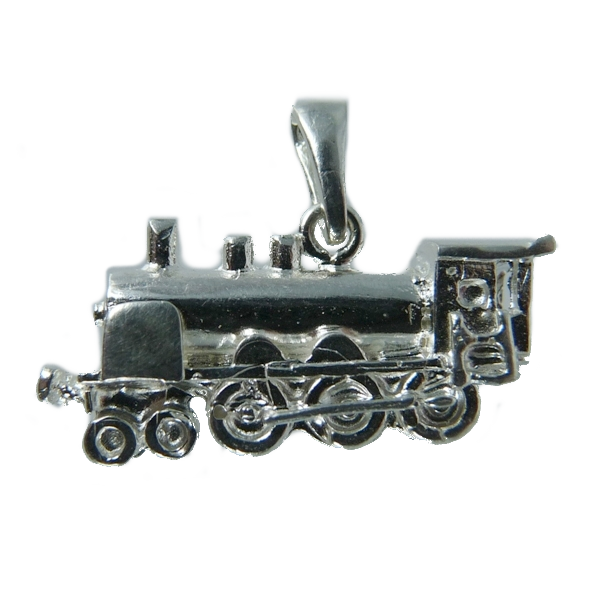 Pendentif Argent Locomotive - Volume 