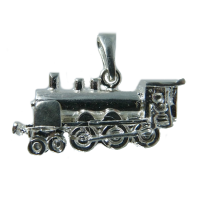 Pendentif Argent Locomotive - Volume 