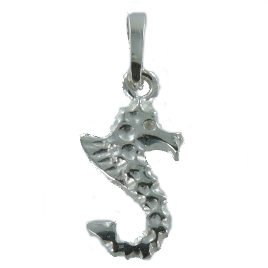 Pendentif Argent Hippocampe - Taille 1 