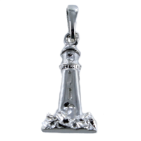 Pendentif Argent Phare - Taille 1 