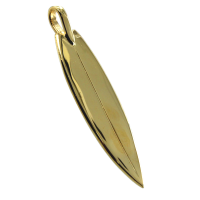 Pendentif Or Jaune Planche de surf - Taille 2 