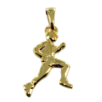 Pendentif Or Jaune Runner 