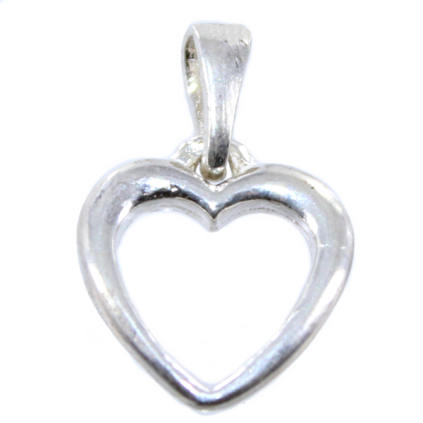 Pendentif Argent Coeur ajouré 