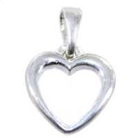 Pendentif Argent Coeur ajouré 