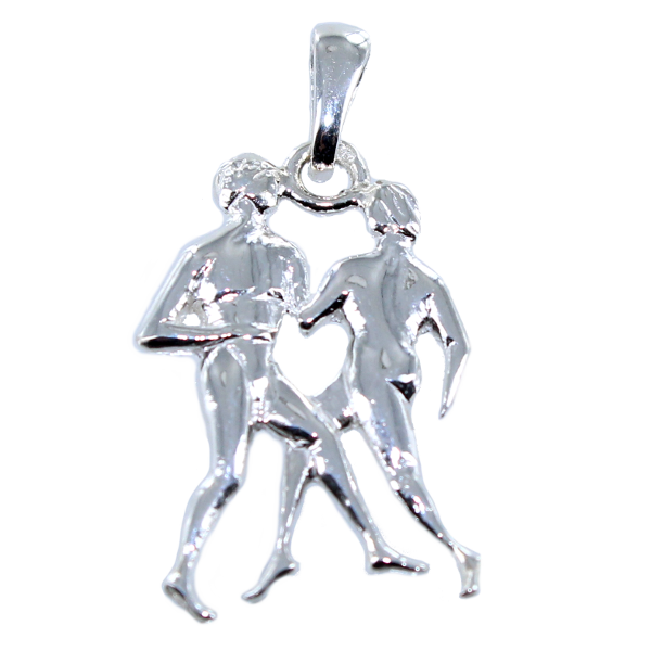 Pendentif Argent Gémeau 