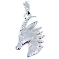 Pendentif Argent Capricorne 