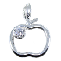 Pendentif Argent Pomme 