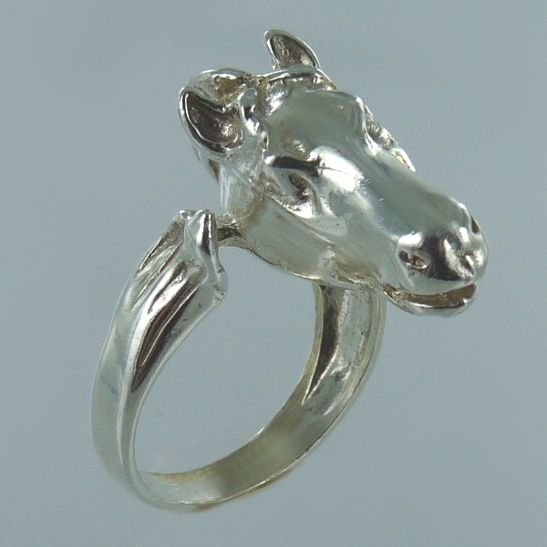 Bague Tête de cheval - Image 2 