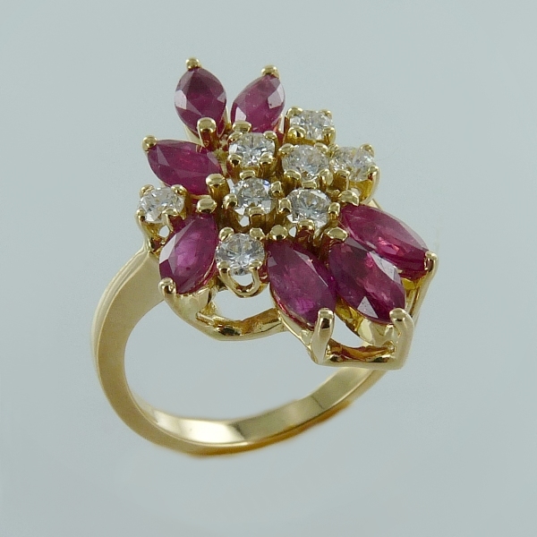 Bague Serti griffe Ornella - Image 2 