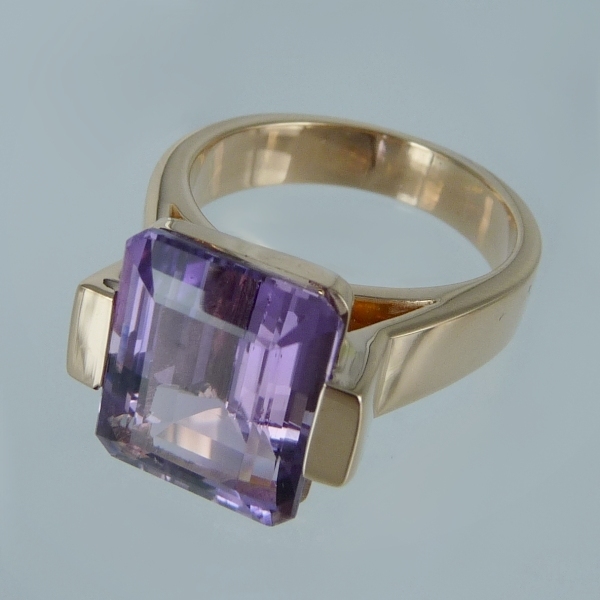 Bague Serti griffe Lague - Image 3 