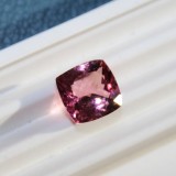 Pierre Tourmaline rose Coussin 8x8mm - Image 3 