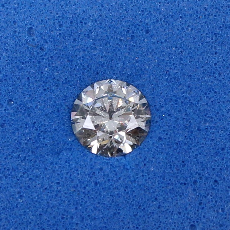 Diamant Taille Brillant 5.36mm 0.60 carat HSI2 - Image 4 