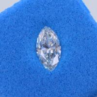 Diamant Taille Marquise 5.96 x 3.09mm 0.23 carat GSI2 - Image 3 