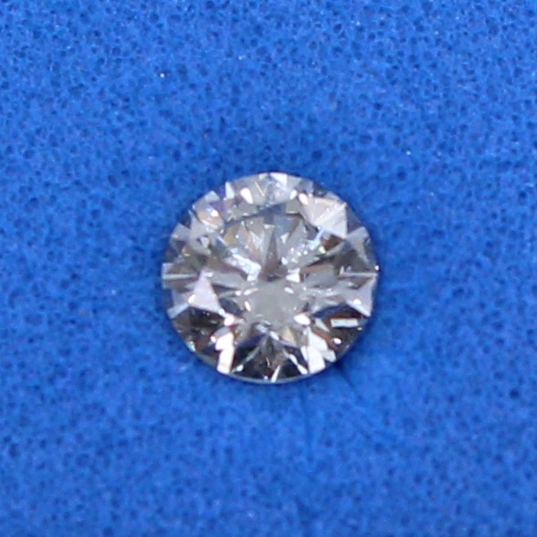 Diamant Taille Brillant 4.74mm 0.40 carat HSI2 - Image 4