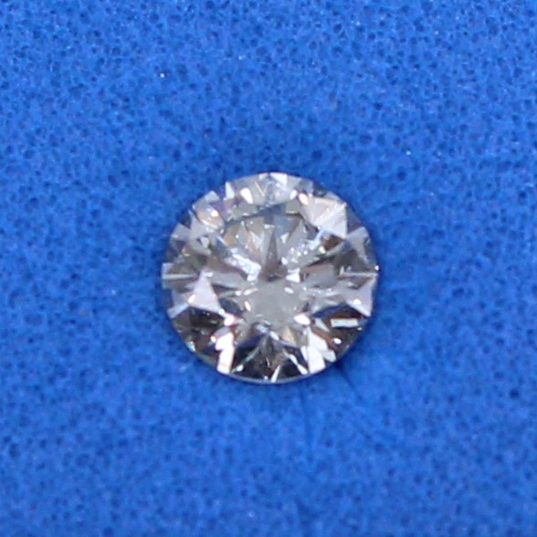 Diamant Taille Brillant 4.74mm 0.40 carat HSI2 - Image 4 