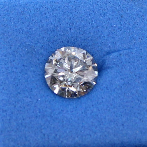 Diamant Taille Brillant 4.86mm 0.50 carat HSI2 - Image 4 